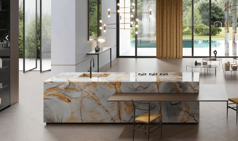 blue-roma-quartzite countertop
